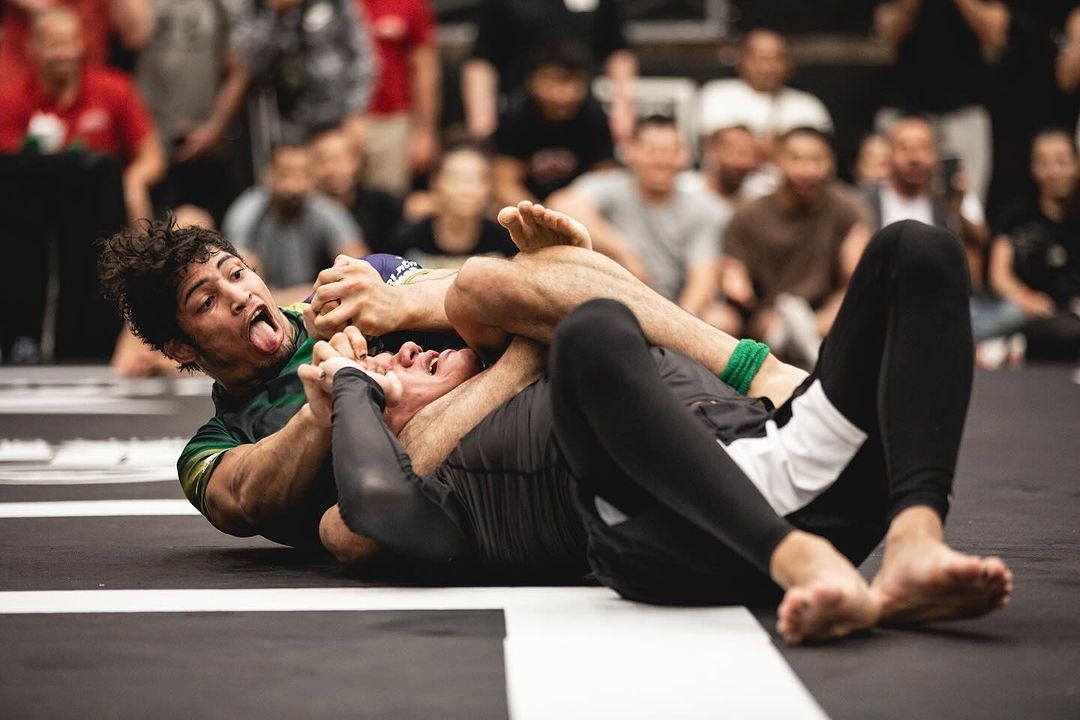 Fabricio Andrey vibra durante a luta contra Kauã Gabriel. Foto: Ana Assis/Assis Fotografia