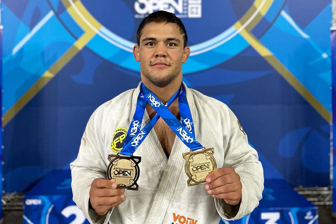 Gabriel Brod vai disputar o GP Meio-Pesado do BJJ Stars. Foto: Divulgação/CBJJ