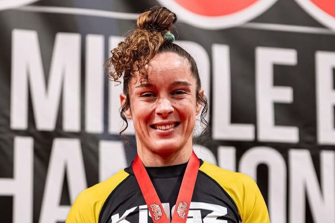 Aurelie Le Vern foi campeã do ADCC Trials. Foto: Reprodução/Instagram