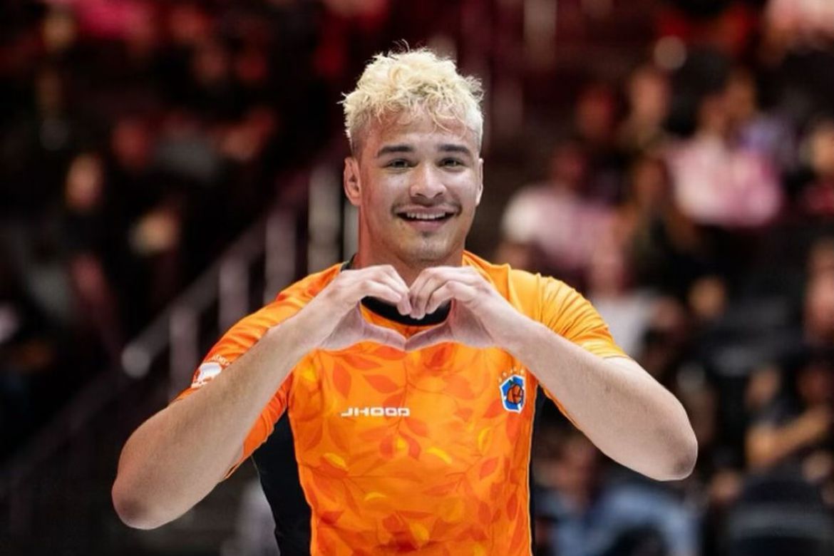 Felipe Costa foi um dos destaques do ADCC 2024. Foro: Sharon Chi