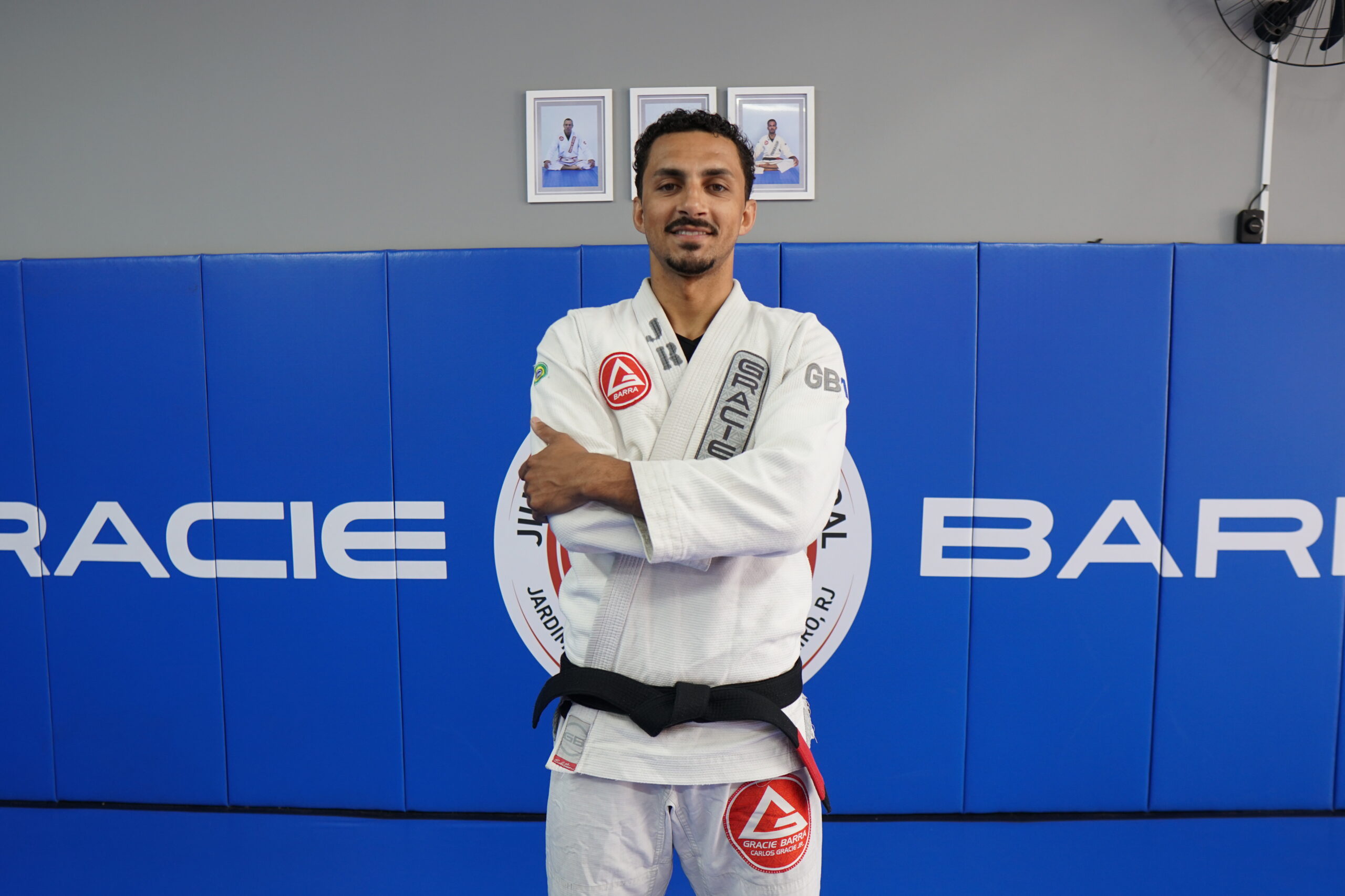 Jonathan Renan é o professor responsável pela GB Jardim Guanabara. Foto: Gabriel Almada/Almada Fight Media