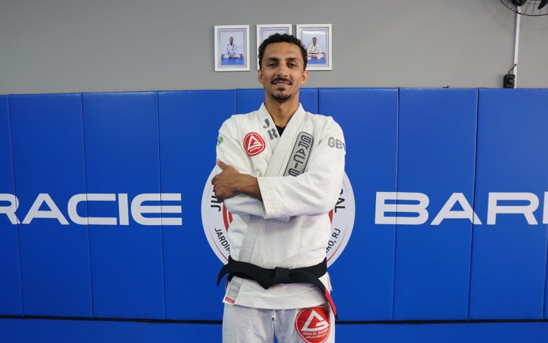 Jonathan Renan é o professor responsável pela GB Jardim Guanabara. Foto: Gabriel Almada/Almada Fight Media