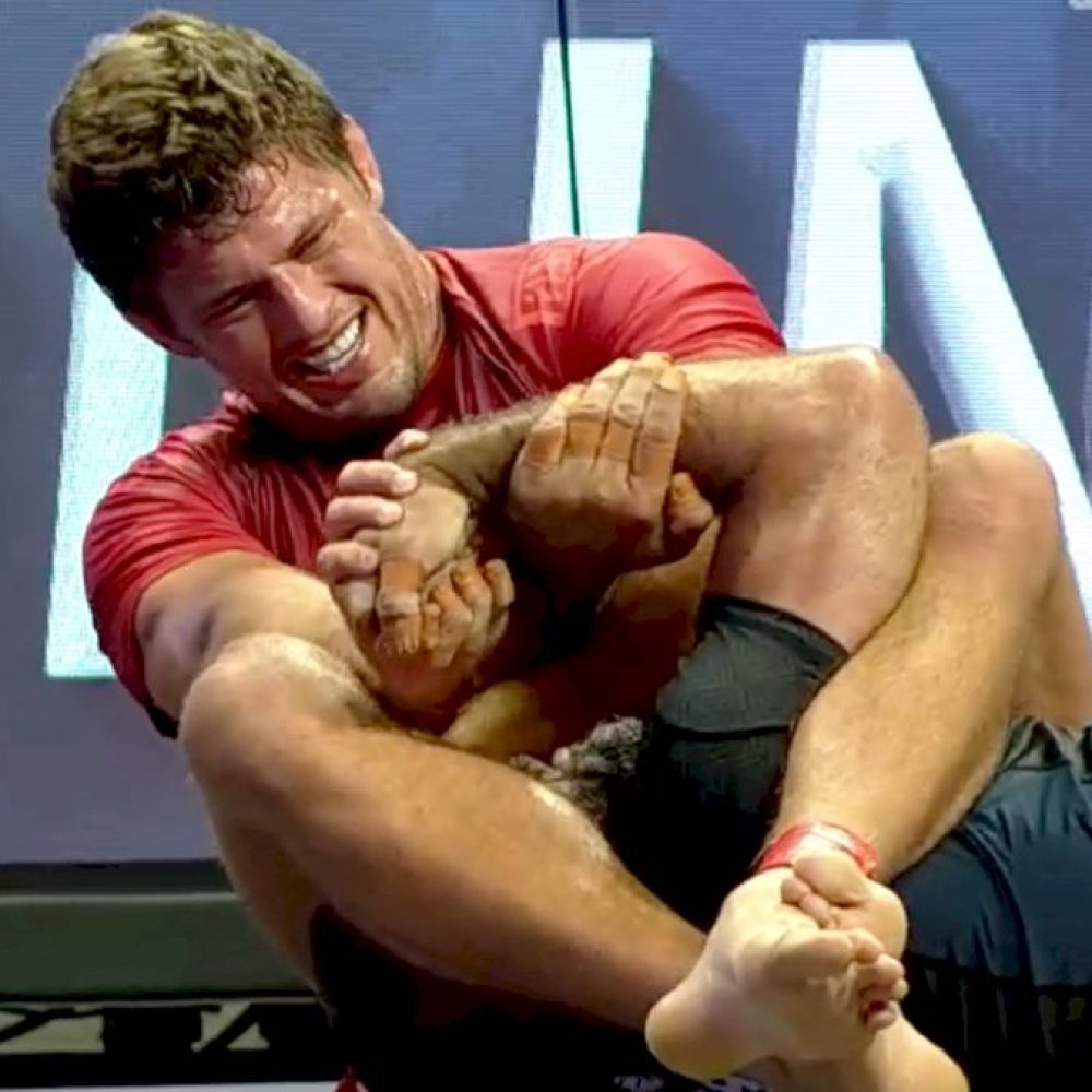 Nicholas Meregali finalizou Vagner Rocha na luta principal do WNO 23. Foto: Reprodução/Flo Grappling