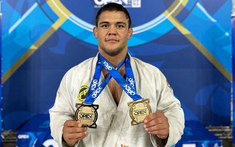 Gabriel Brod vai disputar o GP Meio-Pesado do BJJ Stars. Foto: Divulgação/CBJJ