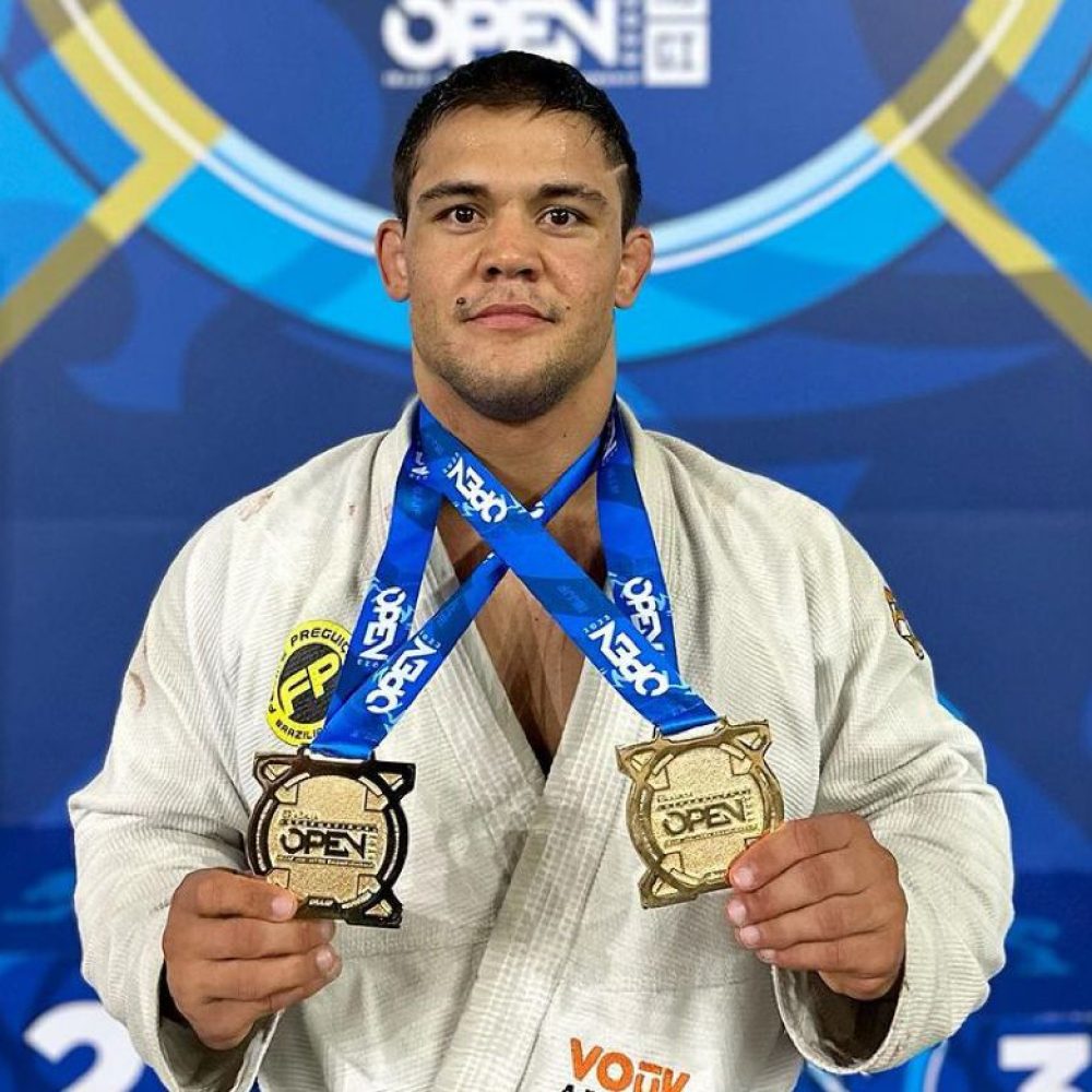 Gabriel Brod vai disputar o GP Meio-Pesado do BJJ Stars. Foto: Divulgação/CBJJ