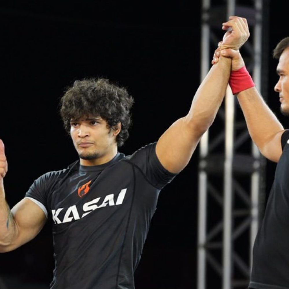Fabricio Andrey brilhou pelo Kasai na seletiva do AIGA. Foto: François Oliveira