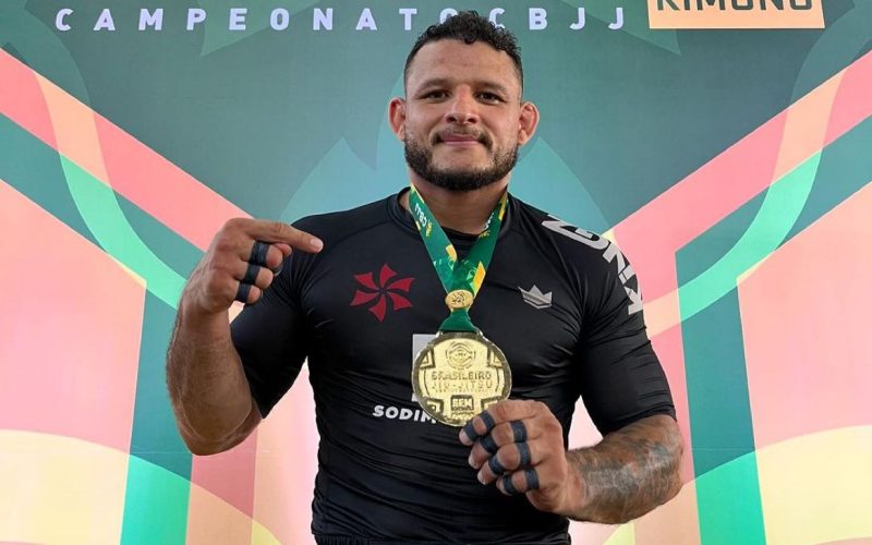Tyrone Gonsalves foi avassalador no Brasileiro Nogi 2024. Foto: Divulgação/CBJJ