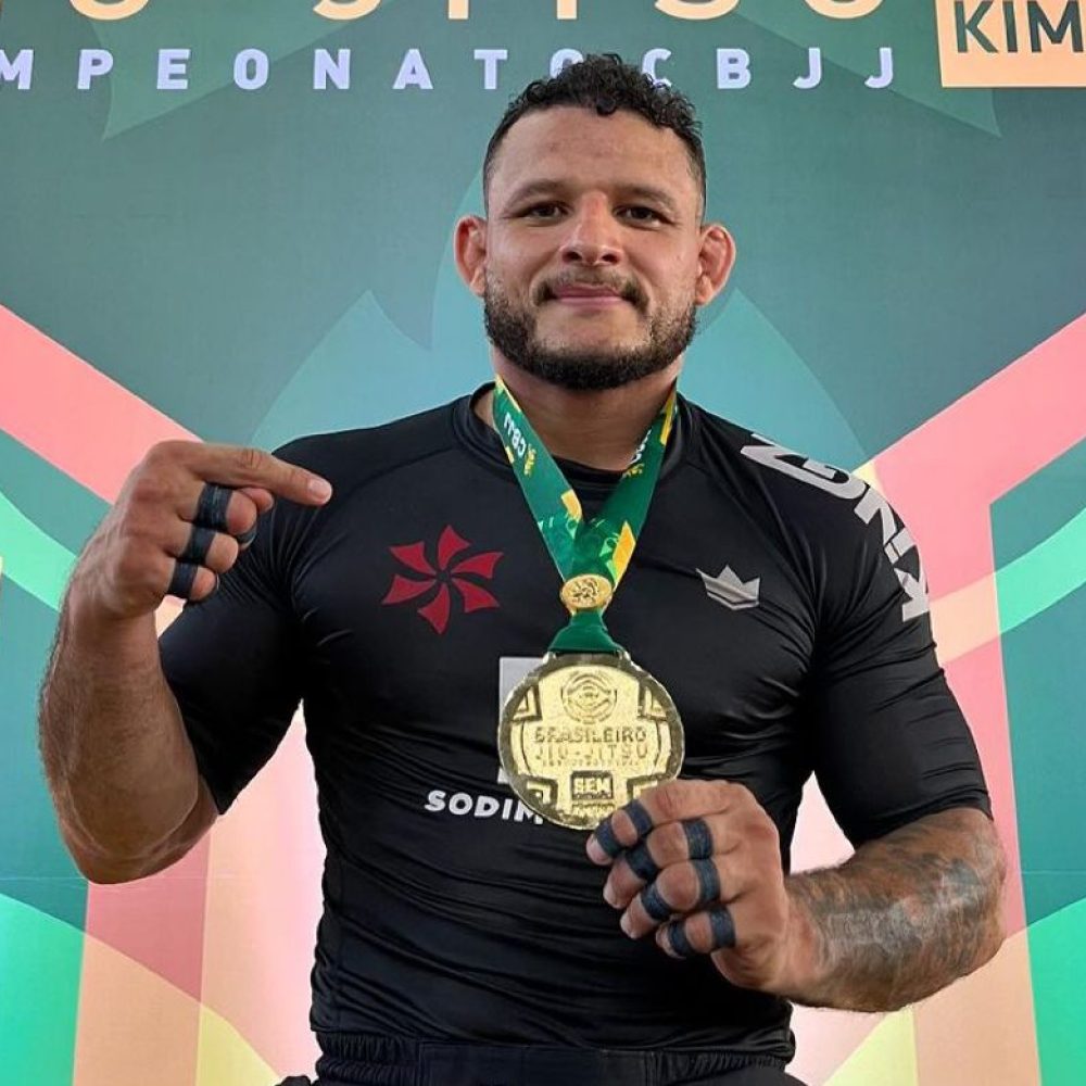 Tyrone Gonsalves foi avassalador no Brasileiro Nogi 2024. Foto: Divulgação/CBJJ