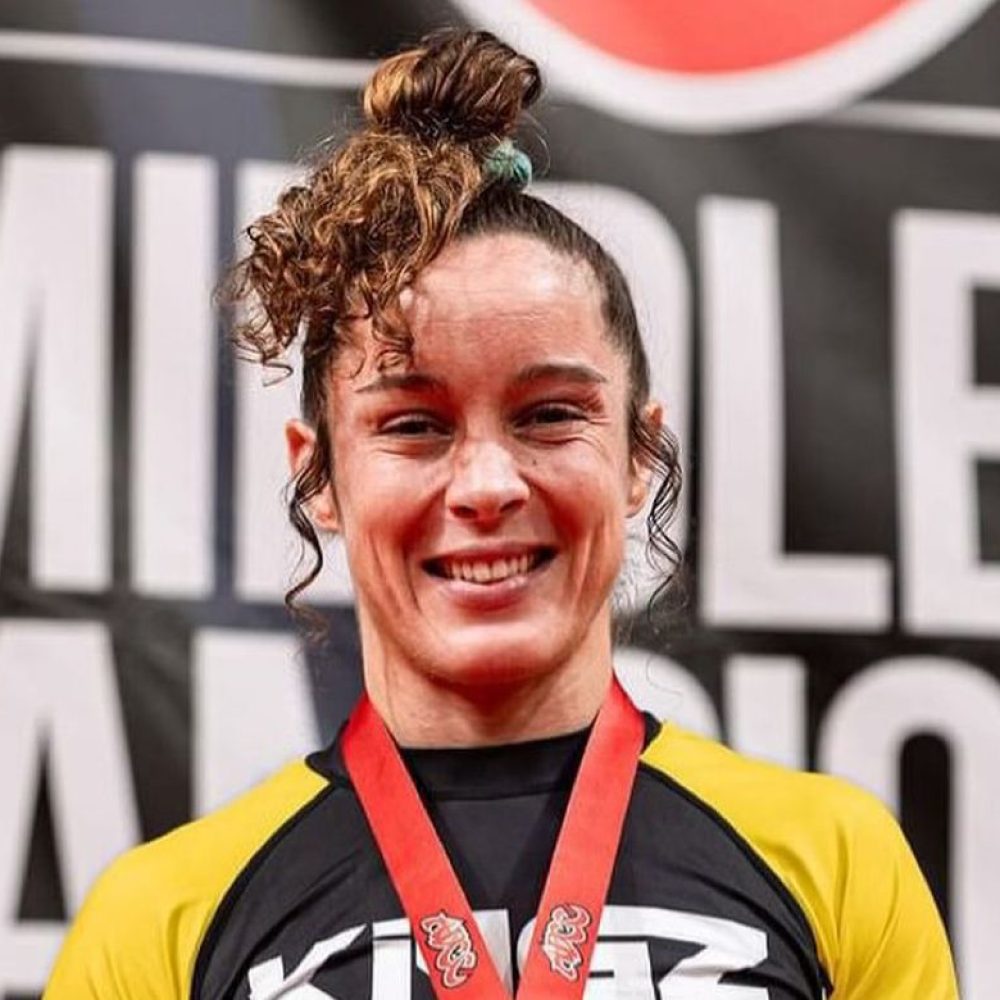 Aurelie Le Vern foi campeã do ADCC Trials. Foto: Reprodução/Instagram