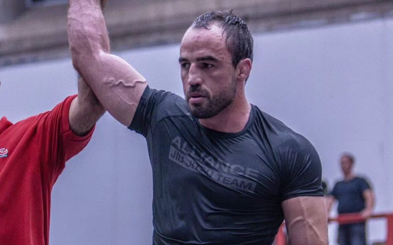 Fabio Caloi vence luta no ADCC Trials São Paulo. Foto: Marianinha BJJ
