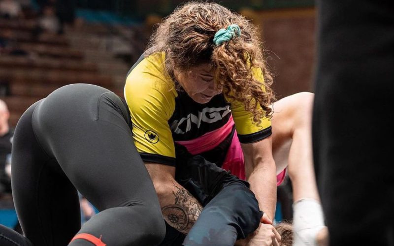 Aurelie Le Vern vai disputar o ADCC no próximo fim de semana. Foto: Reprodução/Instagram