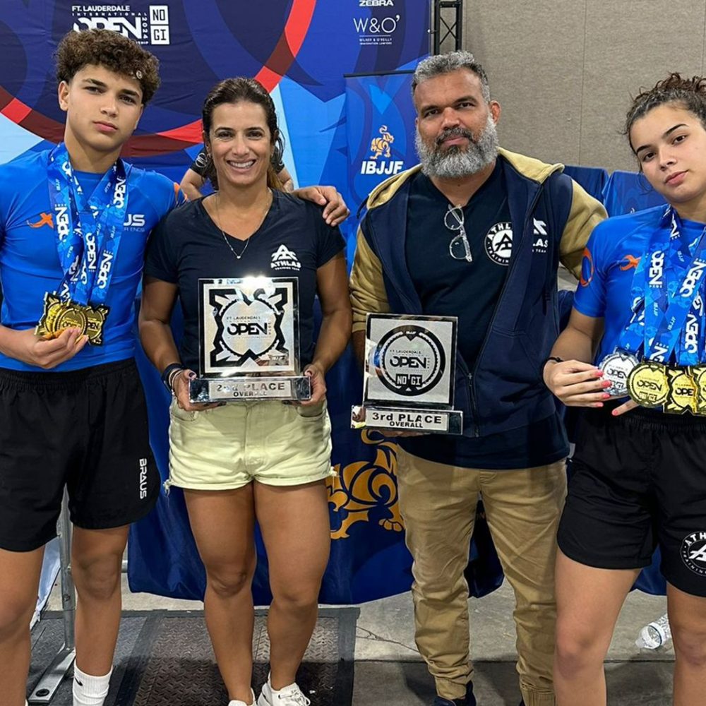 A família Fernandes liderou a Athlas em mais um grande desempenho. Foto: Arquivo Pessoal