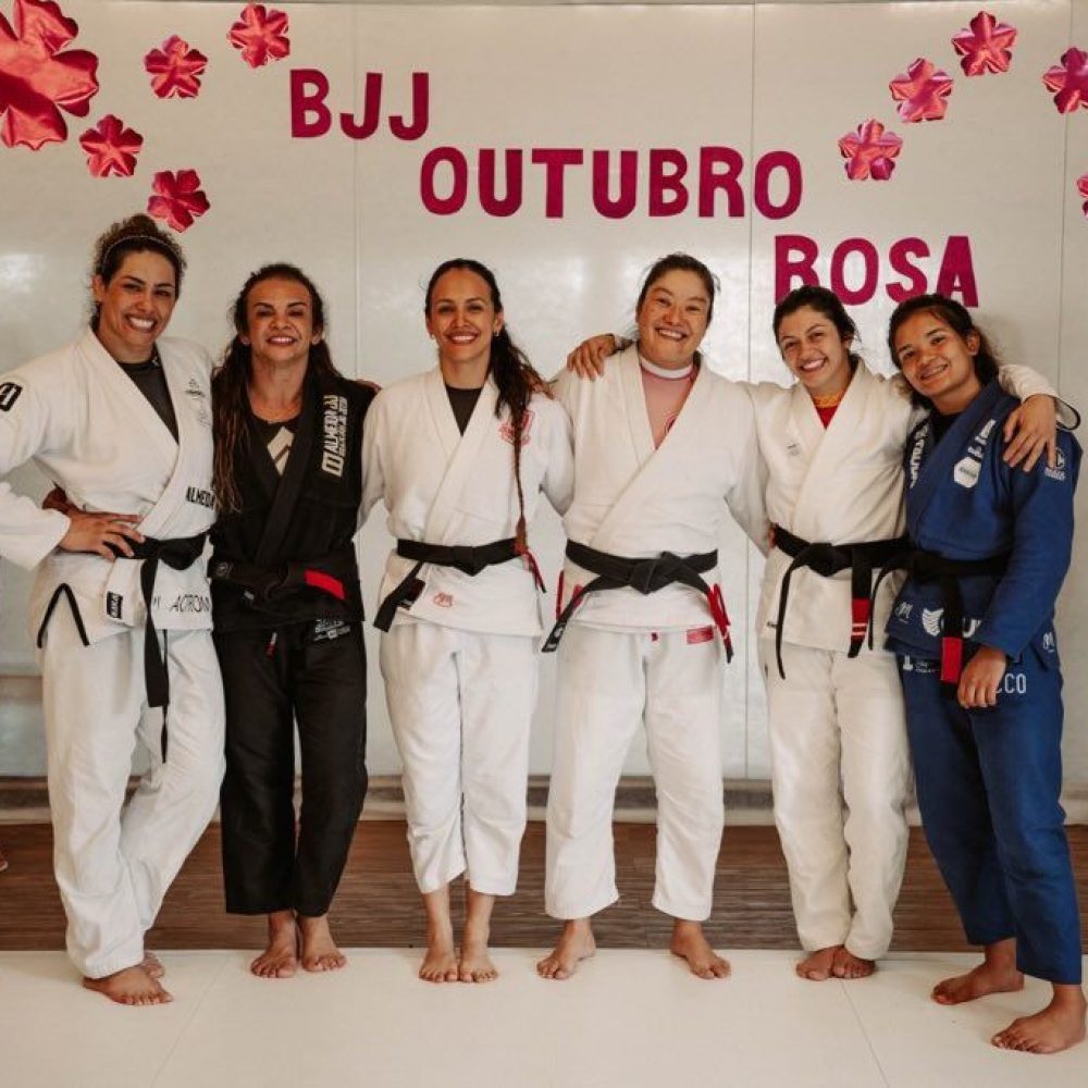 BJJ Outubro Rosa 2024 foi um sucesso. Foto: @ade.take