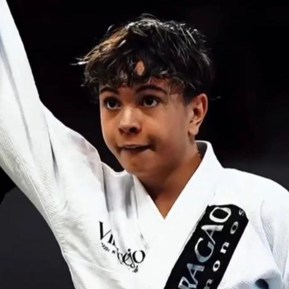 Roger Vieiratem um futuro promissor no Jiu-JItsu. Foto: Reprodução/Instagram