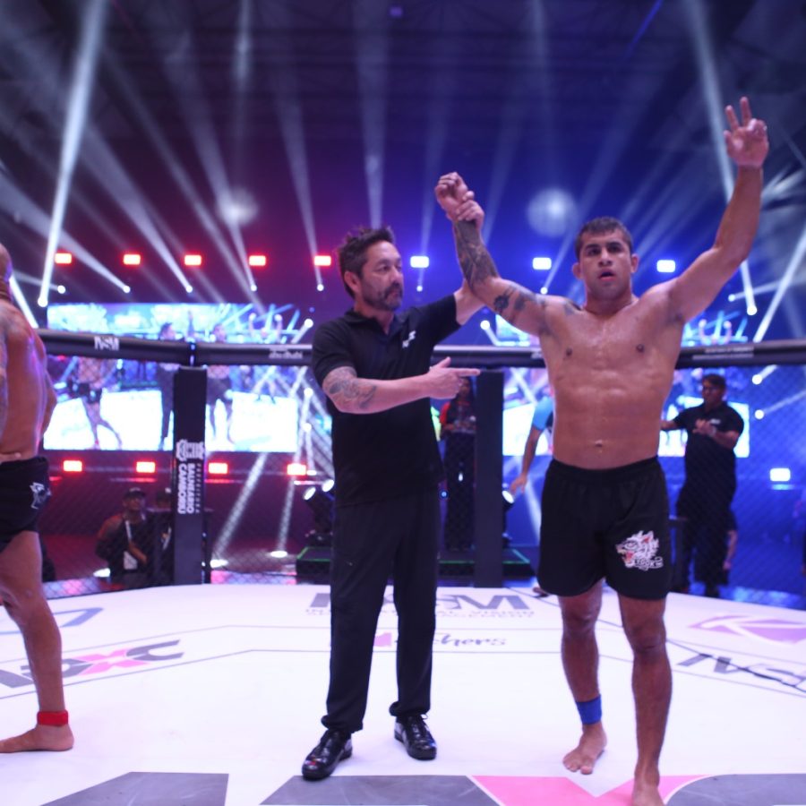 Henrique Ceconi derrotou Roberto Cyborg no ADXC 3. Foto: ADXC